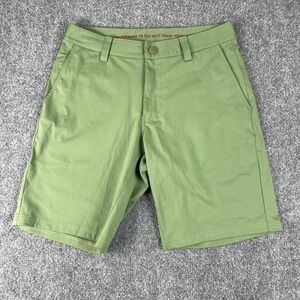 Rhone Commuter Shorts Size 28 Green Athletic Golf Casual Lightweight Men's